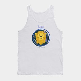 Leo Zodiac Astrology Symbol T-Shirt Tank Top